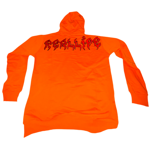 Reallife Hoodie (Orange/Red&Black)