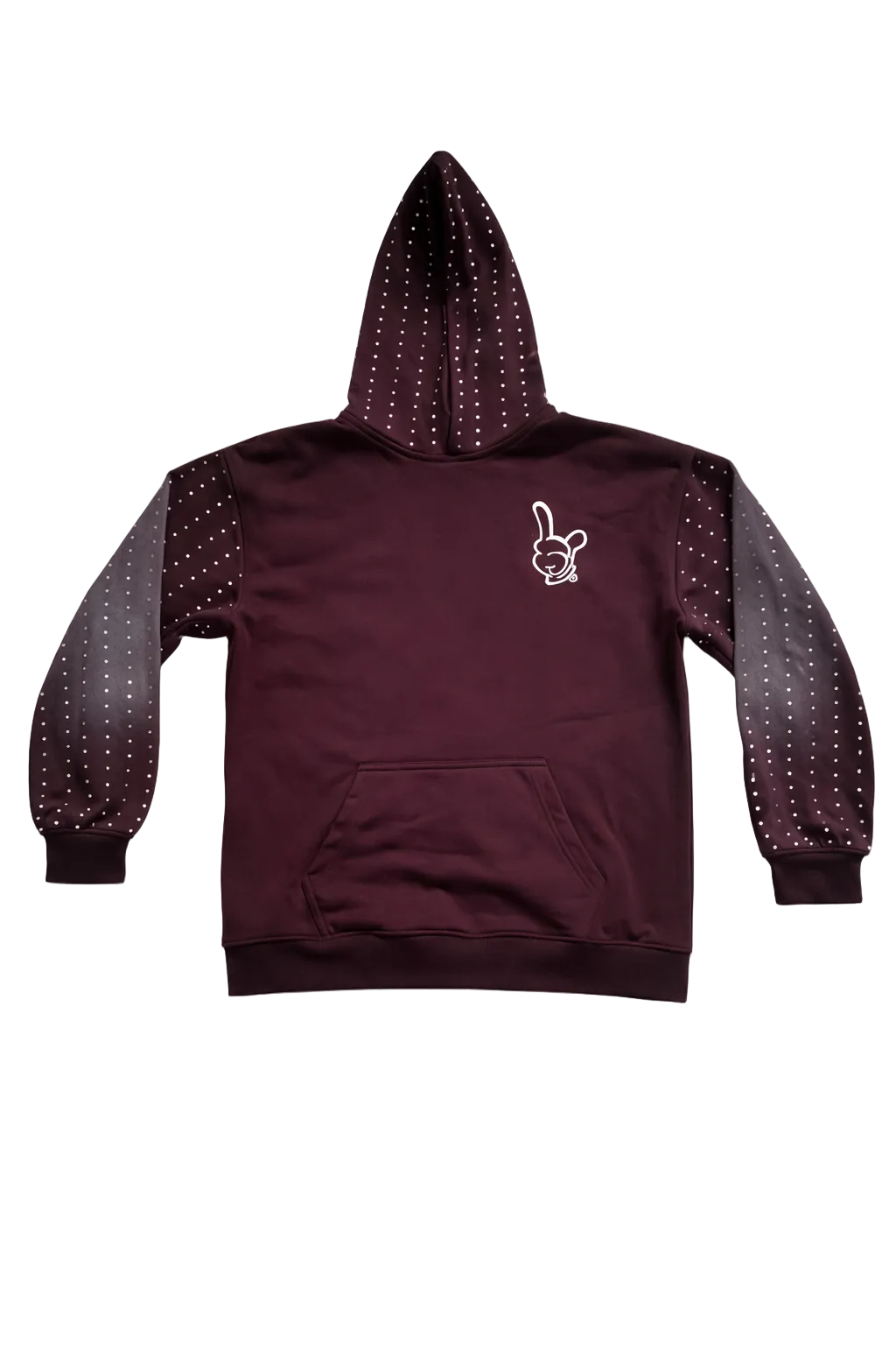 Reallife rhinestone sunfade (hoodie)