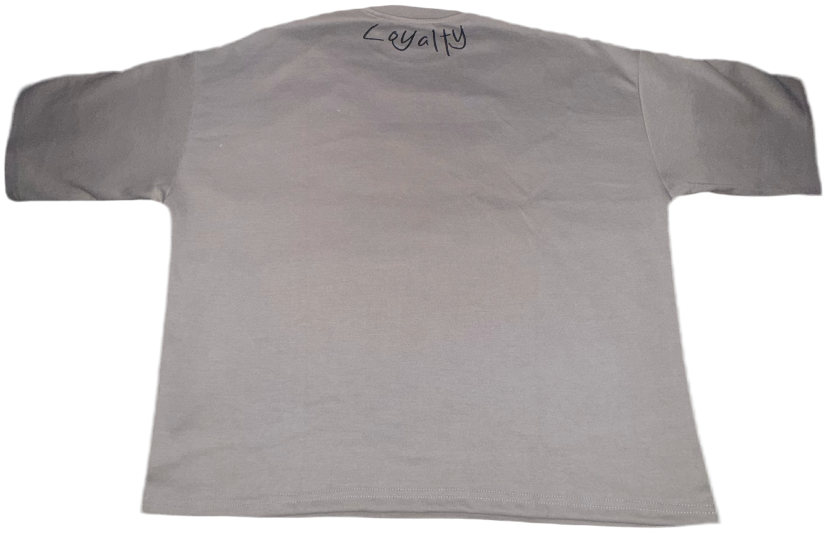 Reallifer Crop Tee (grey & black)